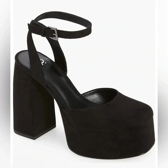 Women’s BP Danni black platform pump Sz 8.5 new - Picture 1 of 4